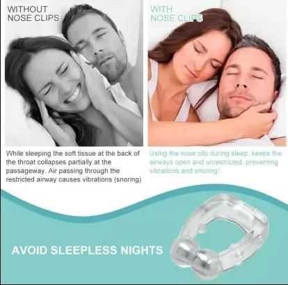 Anti-Snoring Nose Clip Device(pack 1/2)